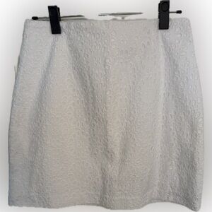 Lilly Pulitzer White Eyelet Mini Skirt